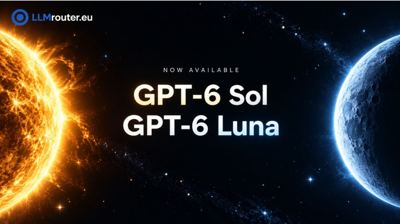 Titelbild zur Meldung: GPT-6 Sol und GPT-6 Luna sind jetzt verfügbar